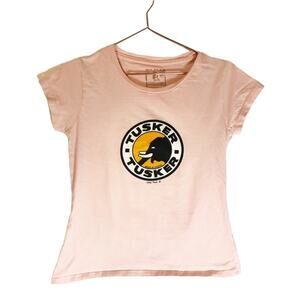 Tusker Beer T-Shirt - Size Large - Made in East Africa